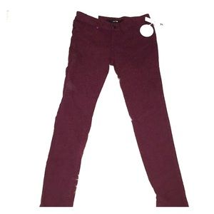BNWT. BURGUNDY JOES’S JEANS GIRLS SIZE 12